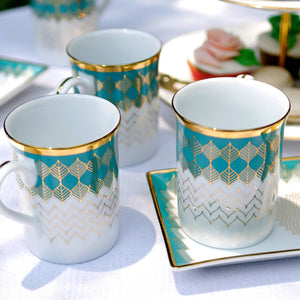 Nisitia Design Banaras Collection -  Set of 4 mugs