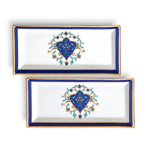 shores of persia collection set of 2 trays